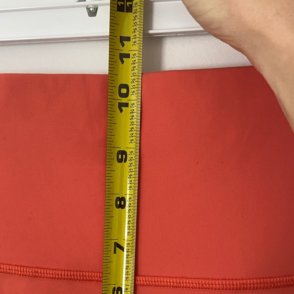 NOT FOR SALE vuori Studio Pocket Legging Grapefruit - Picture 9 of 16
